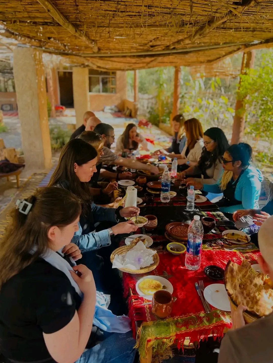 Coucher soleil médina