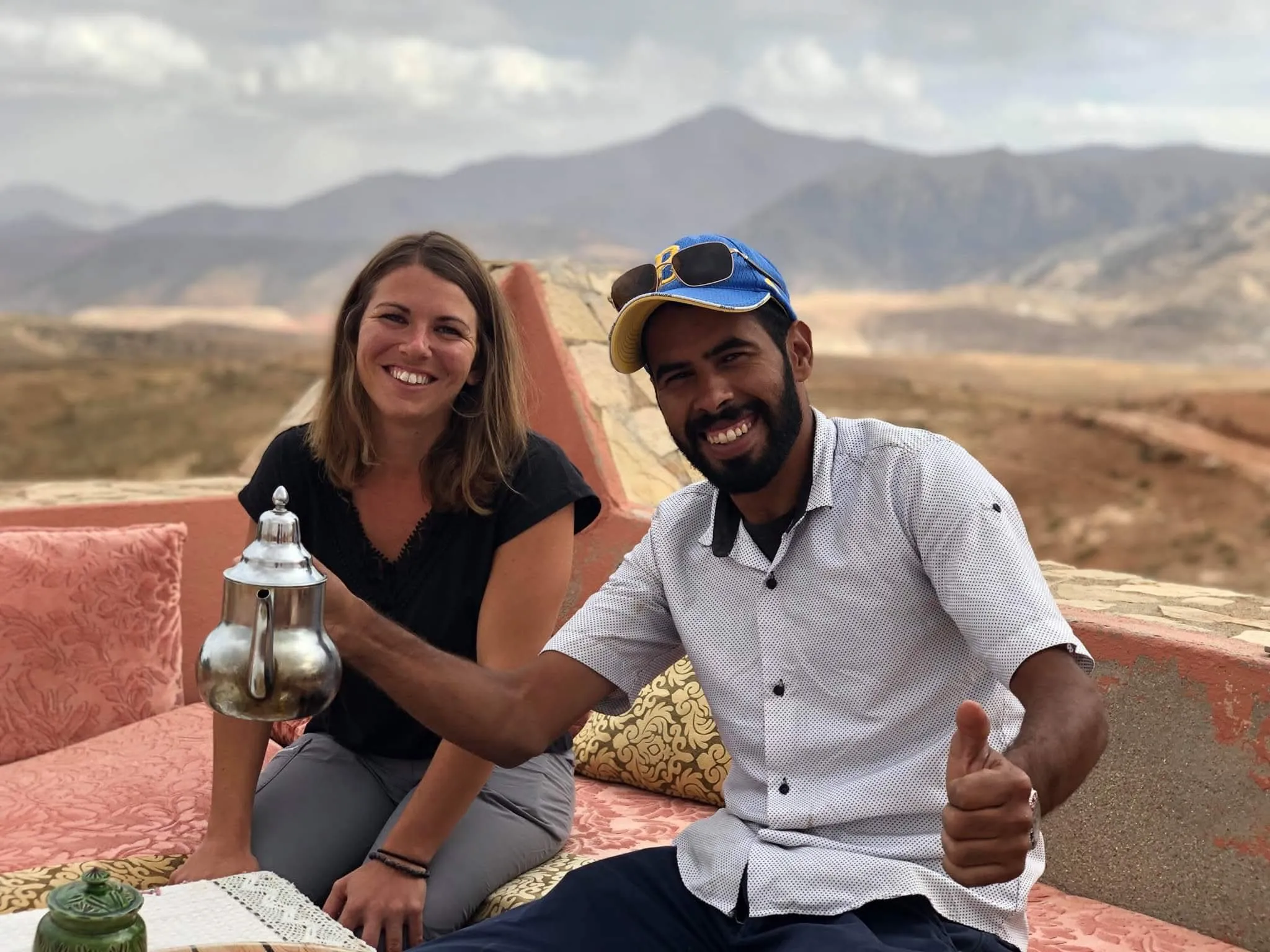 Coucher soleil désert